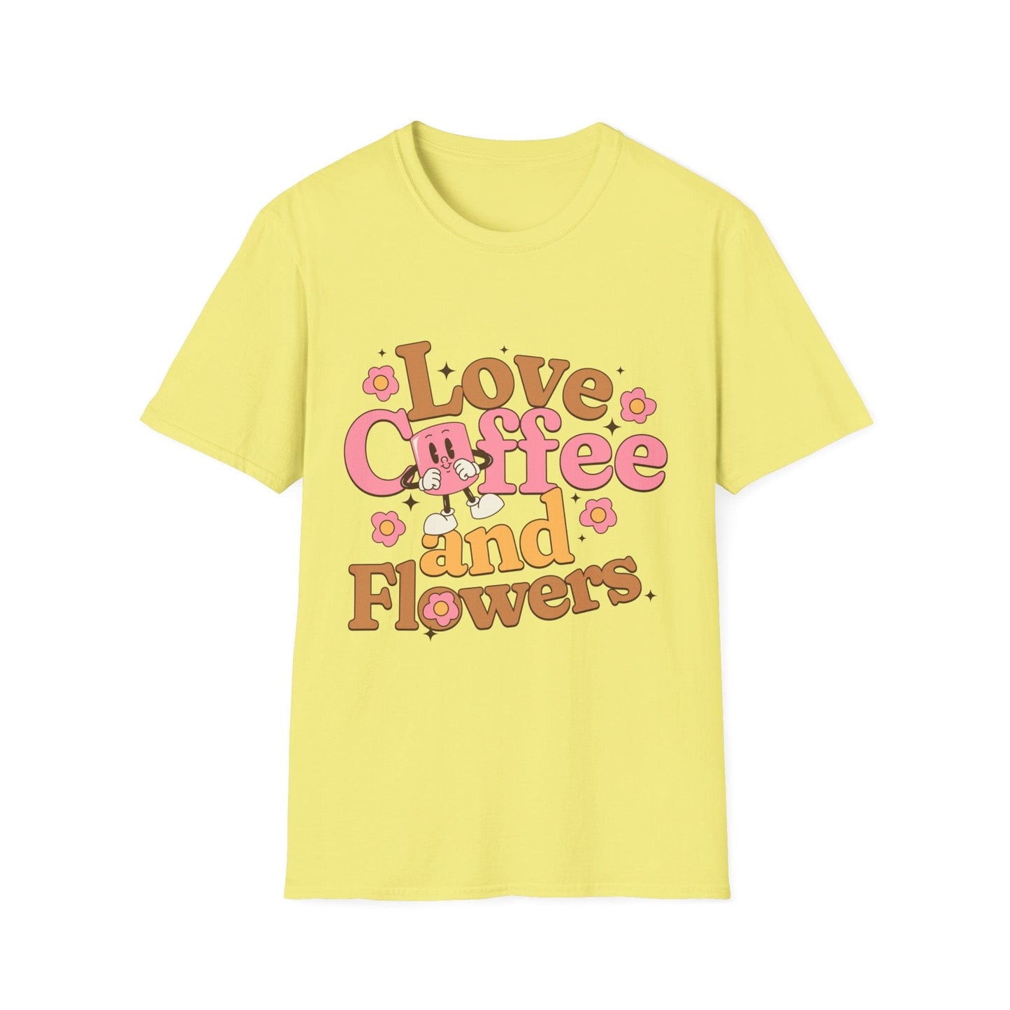 Coffe & Flowers T-Shirt