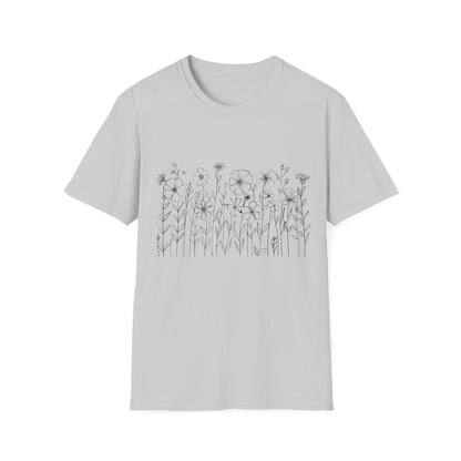 B&W Wildflower Oasis T-Shirt