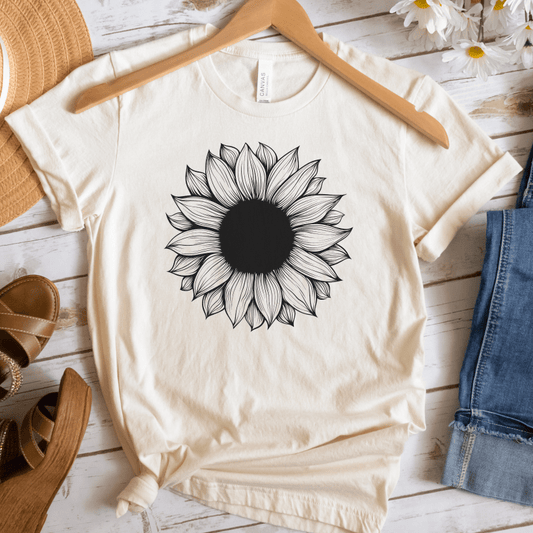 Sunflower Head T-Shirt