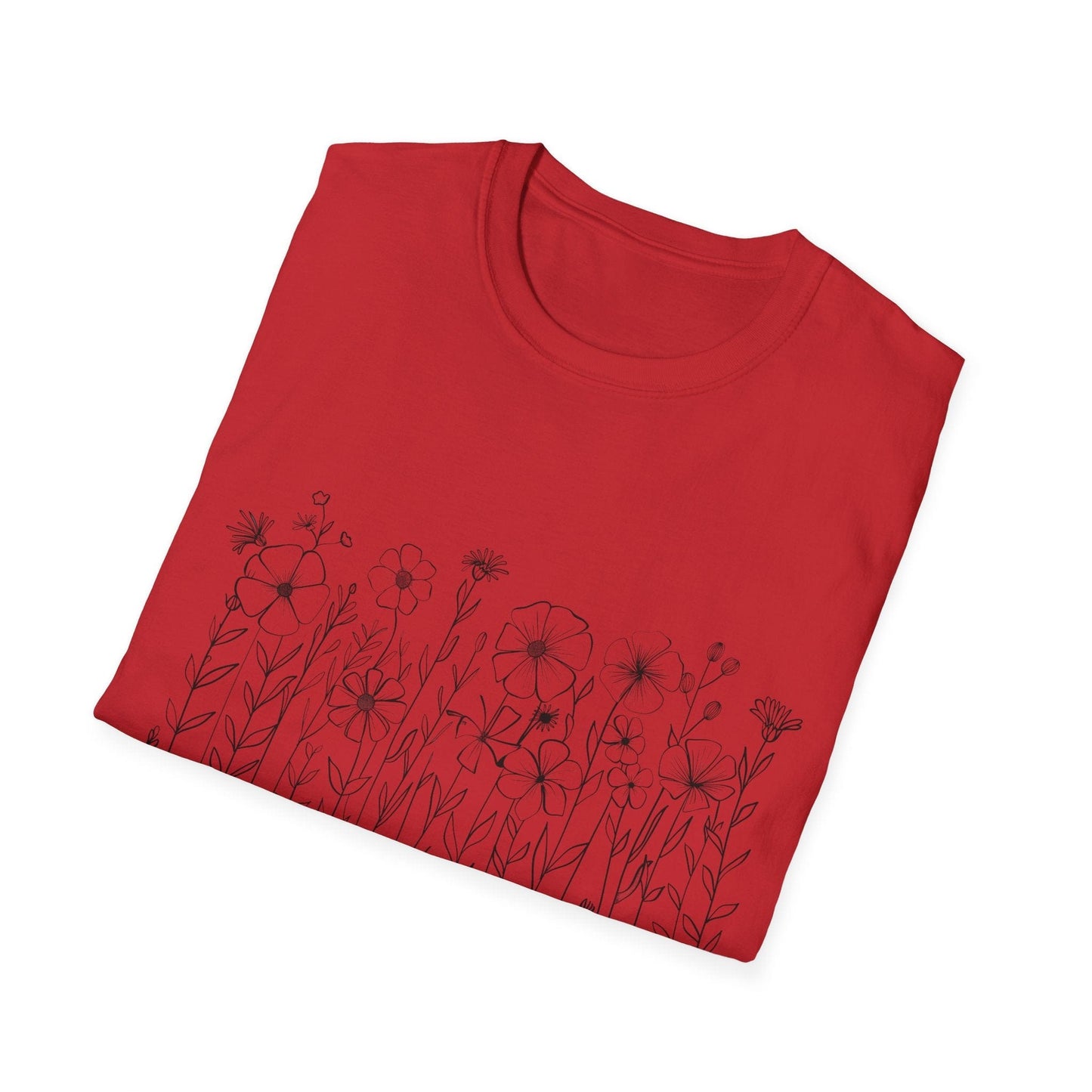 B&W Wildflower Oasis T-Shirt