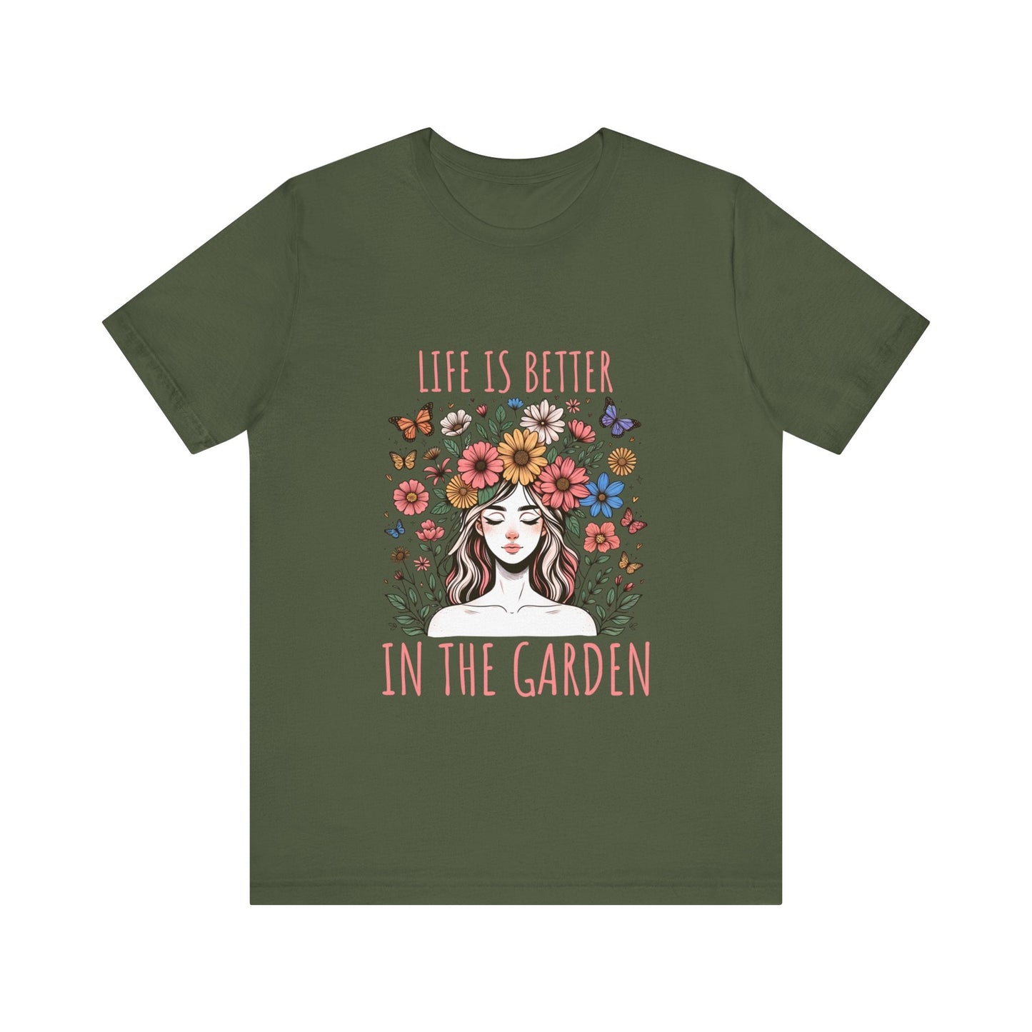 Girl Life Is Better In The Garden T-Shirt