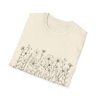 B&W Wildflower Oasis T-Shirt