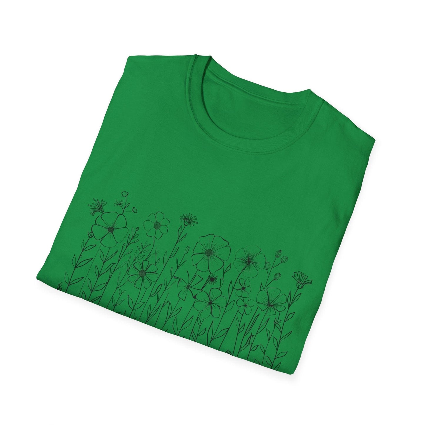 B&W Wildflower Oasis T-Shirt