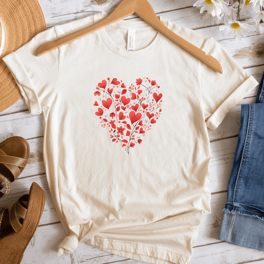 Flower Hearts T-Shirt