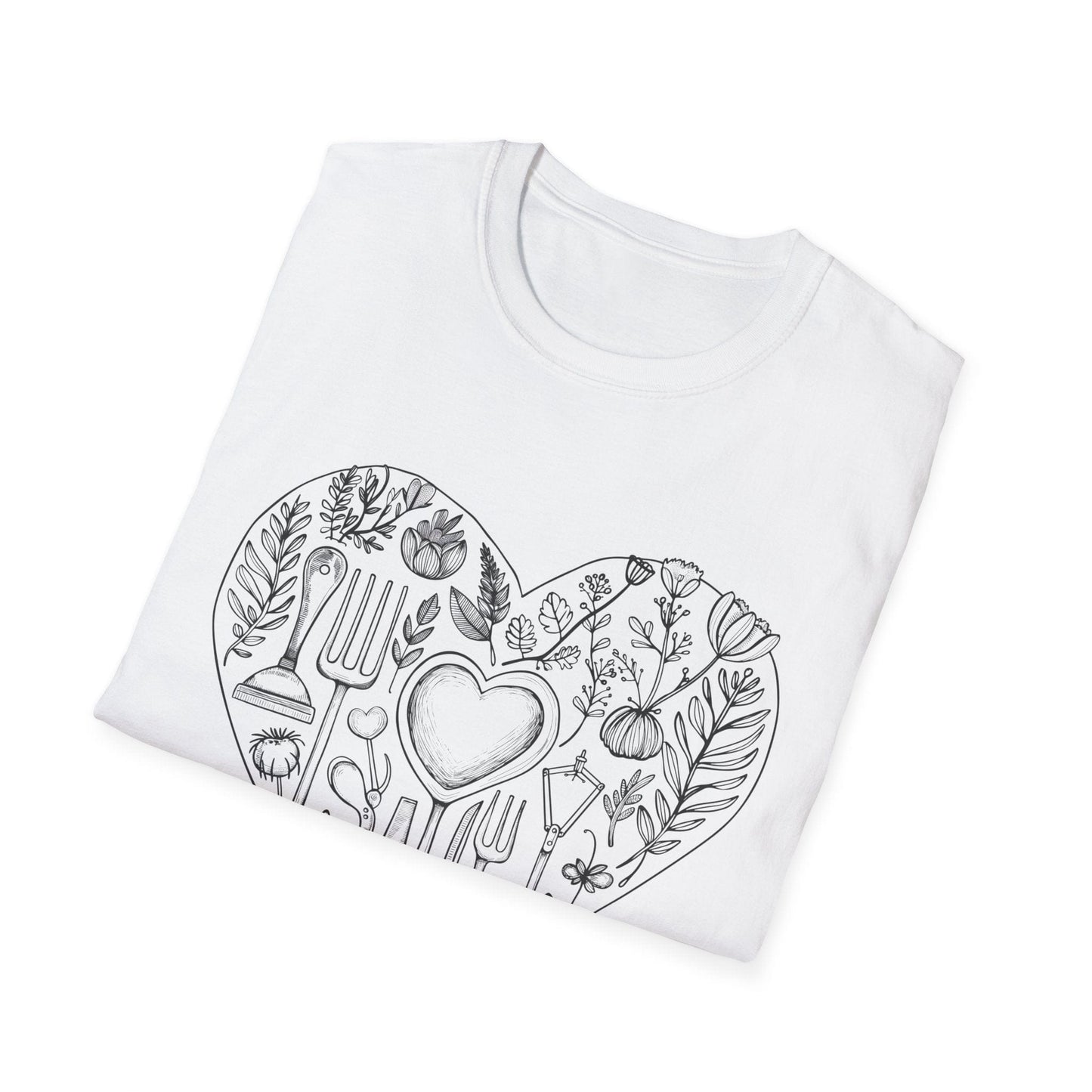 Gardening Heart T-Shirt