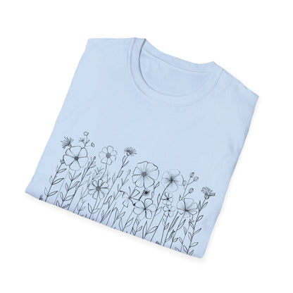 B&W Wildflower Oasis T-Shirt