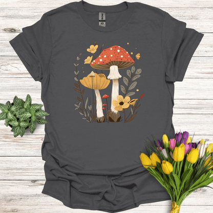 Whimsical Fungi Wonderland T-Shirt