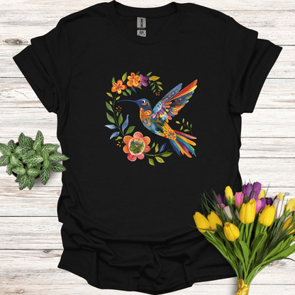 Hummingbird Flower T-Shirt