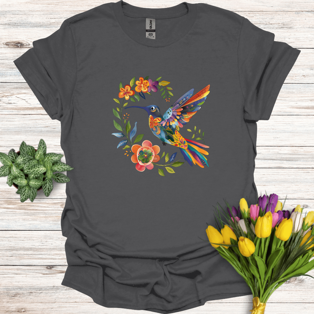 Hummingbird Flower T-Shirt