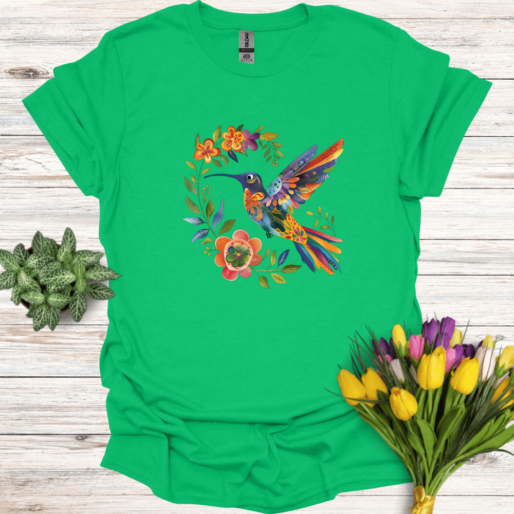 Hummingbird Flower T-Shirt