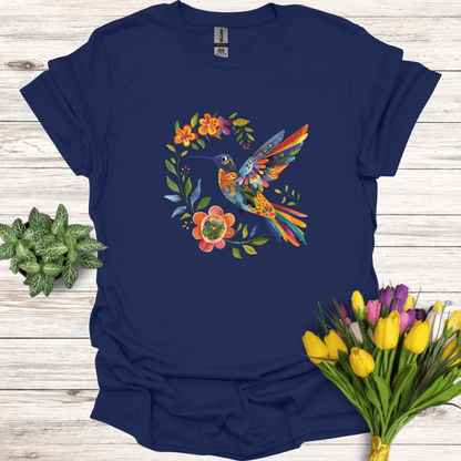 Hummingbird Flower T-Shirt