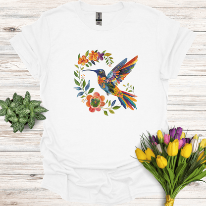 Hummingbird Flower T-Shirt