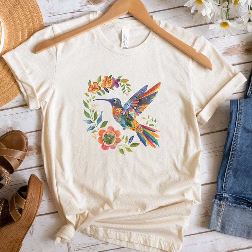 Hummingbird Flower T-Shirt