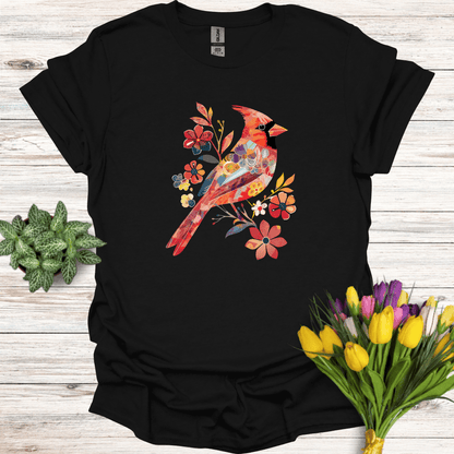 Flower Cardinal T-Shirt