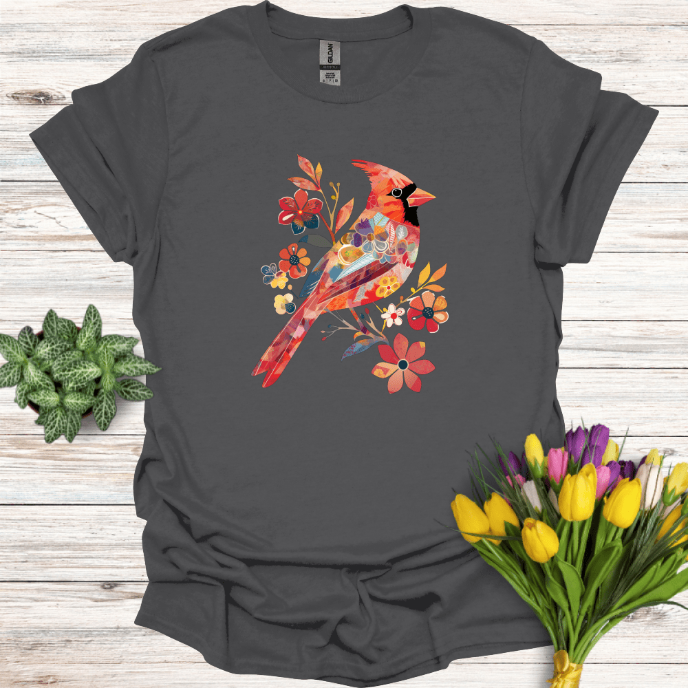 Flower Cardinal T-Shirt