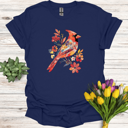 Flower Cardinal T-Shirt