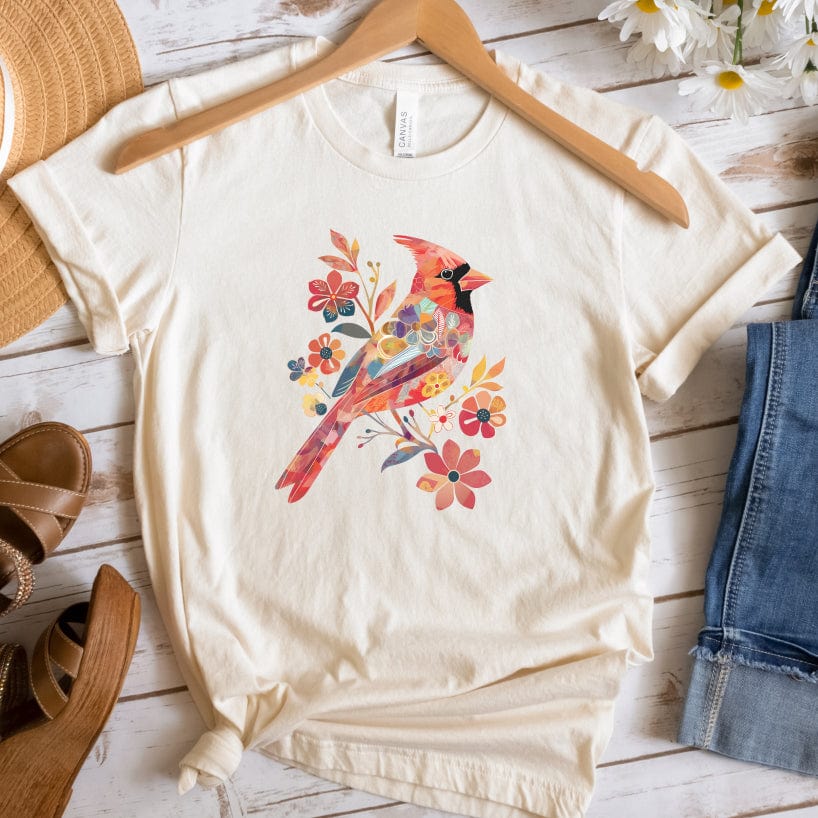 Flower Cardinal T-Shirt