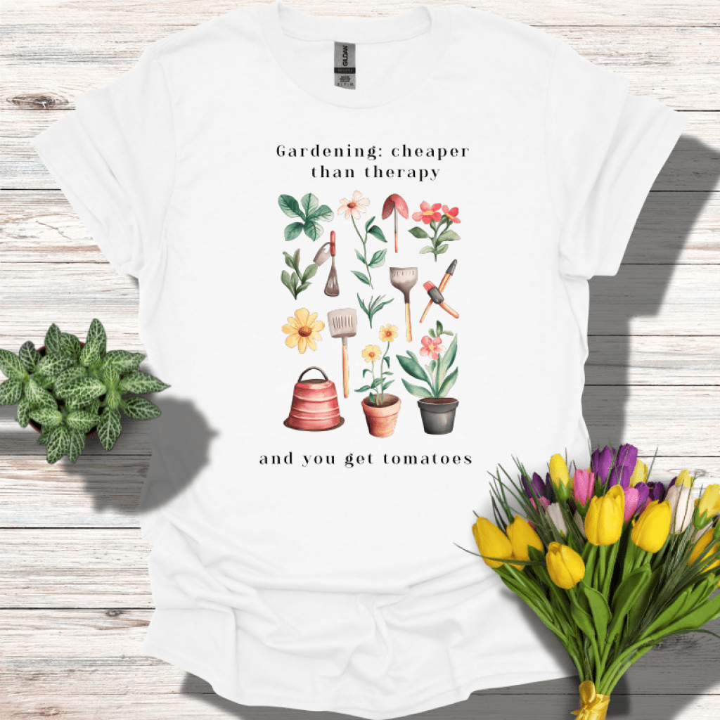 Gardening Therapy T-Shirt