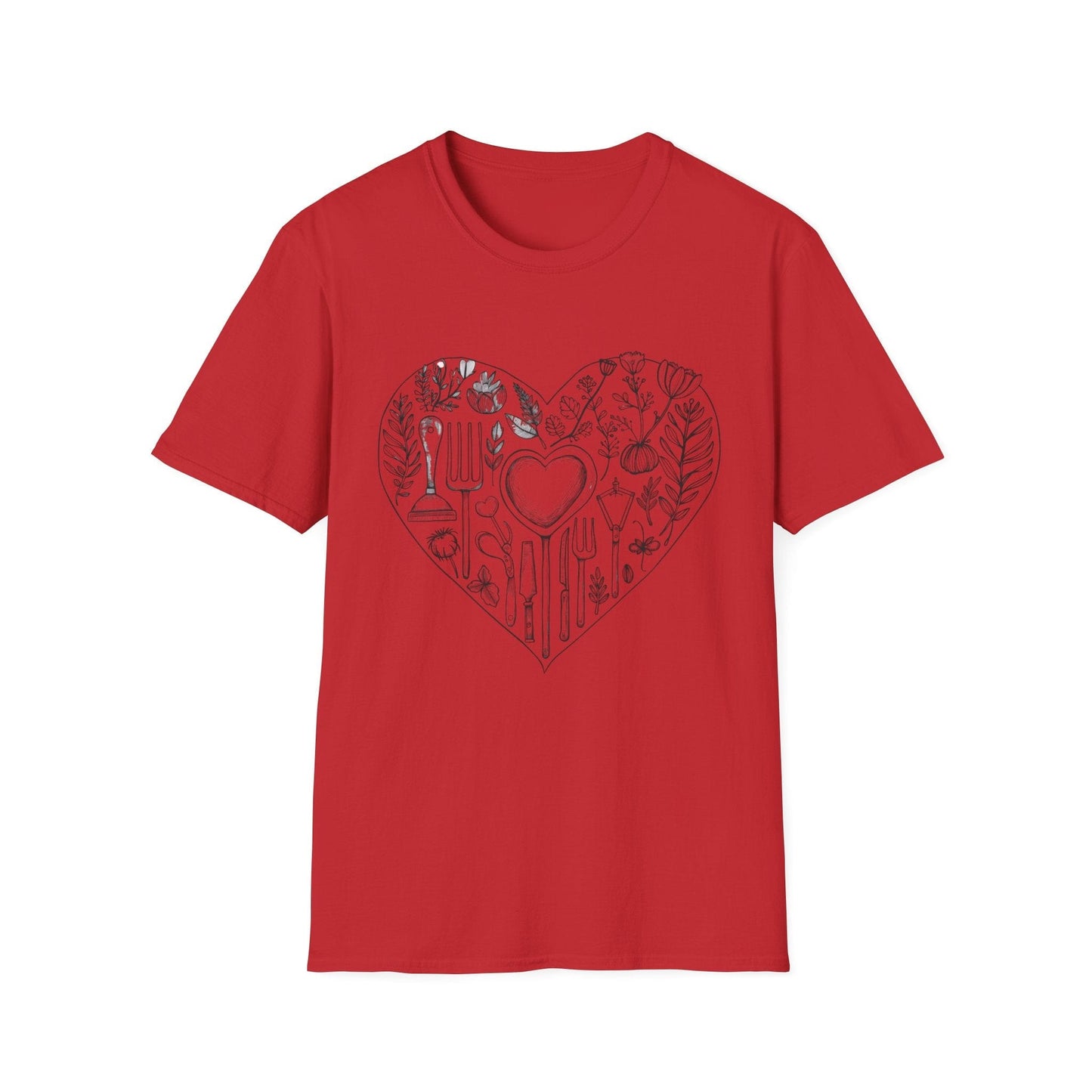 Gardening Heart T-Shirt