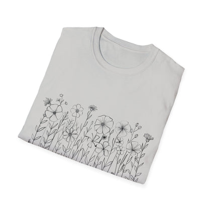 B&W Wildflower Oasis T-Shirt