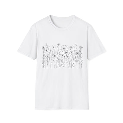 B&W Wildflower Oasis T-Shirt