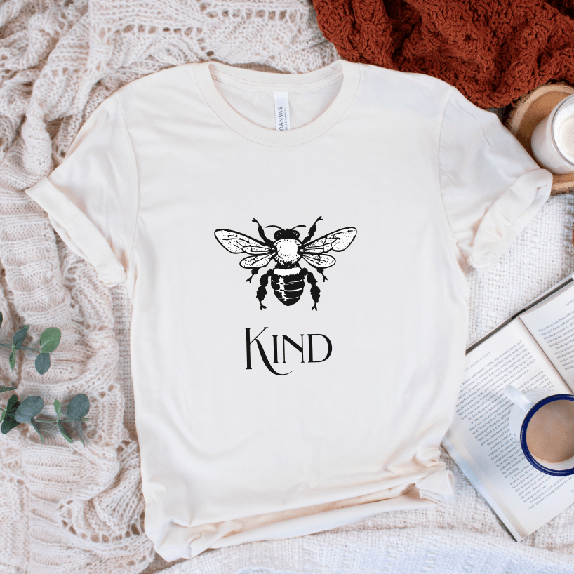 Bee Kind B&W T-Shirt