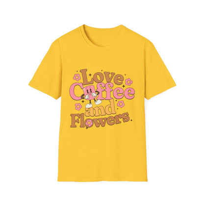 Coffe & Flowers T-Shirt