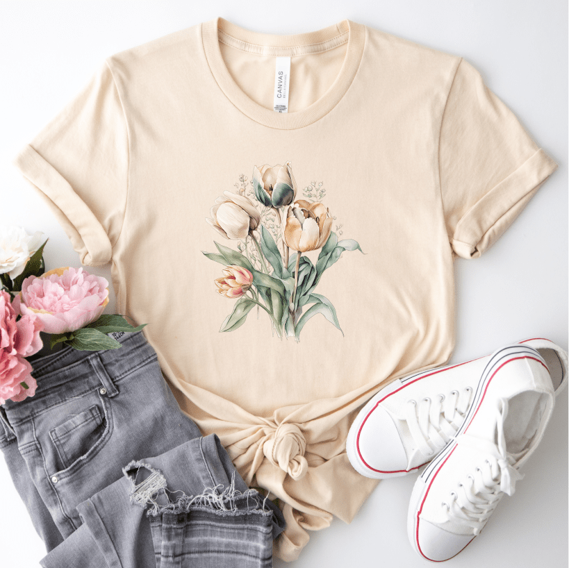 Tulp White T-Shirt