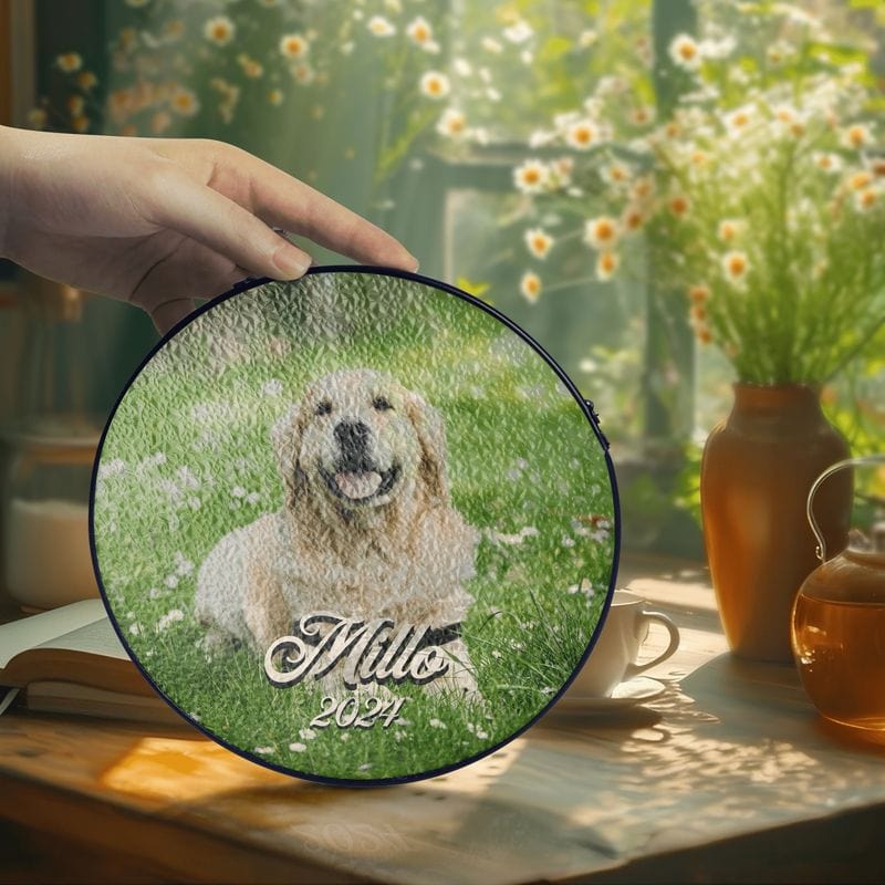 Custom Dog Memorial Suncatcher
