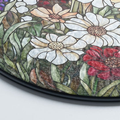 Wildflower Stained Glass Suncatcher
