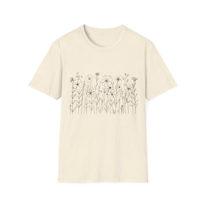 B&W Wildflower Oasis T-Shirt