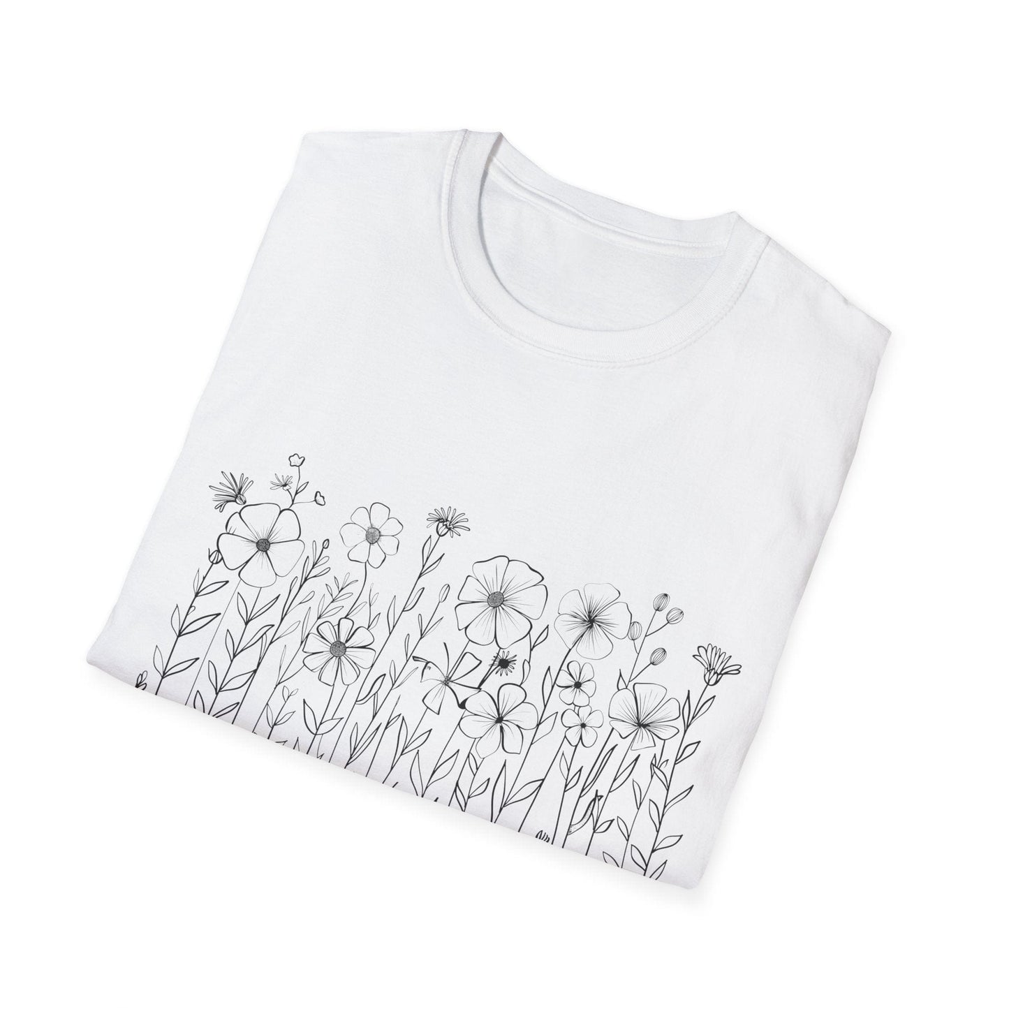 B&W Wildflower Oasis T-Shirt