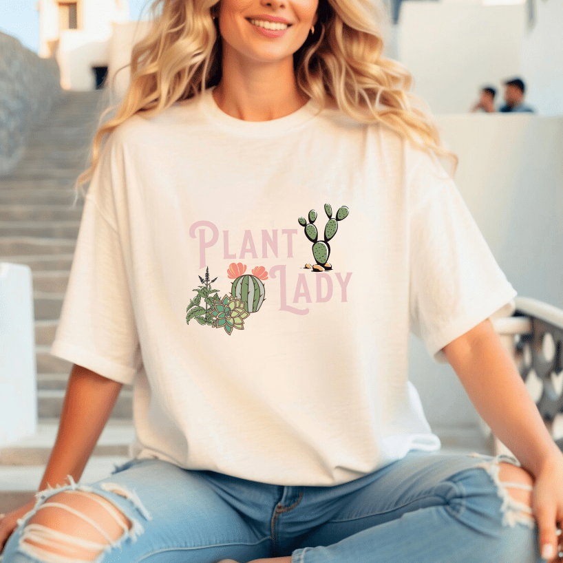 Plant Lady Girl T-Shirt