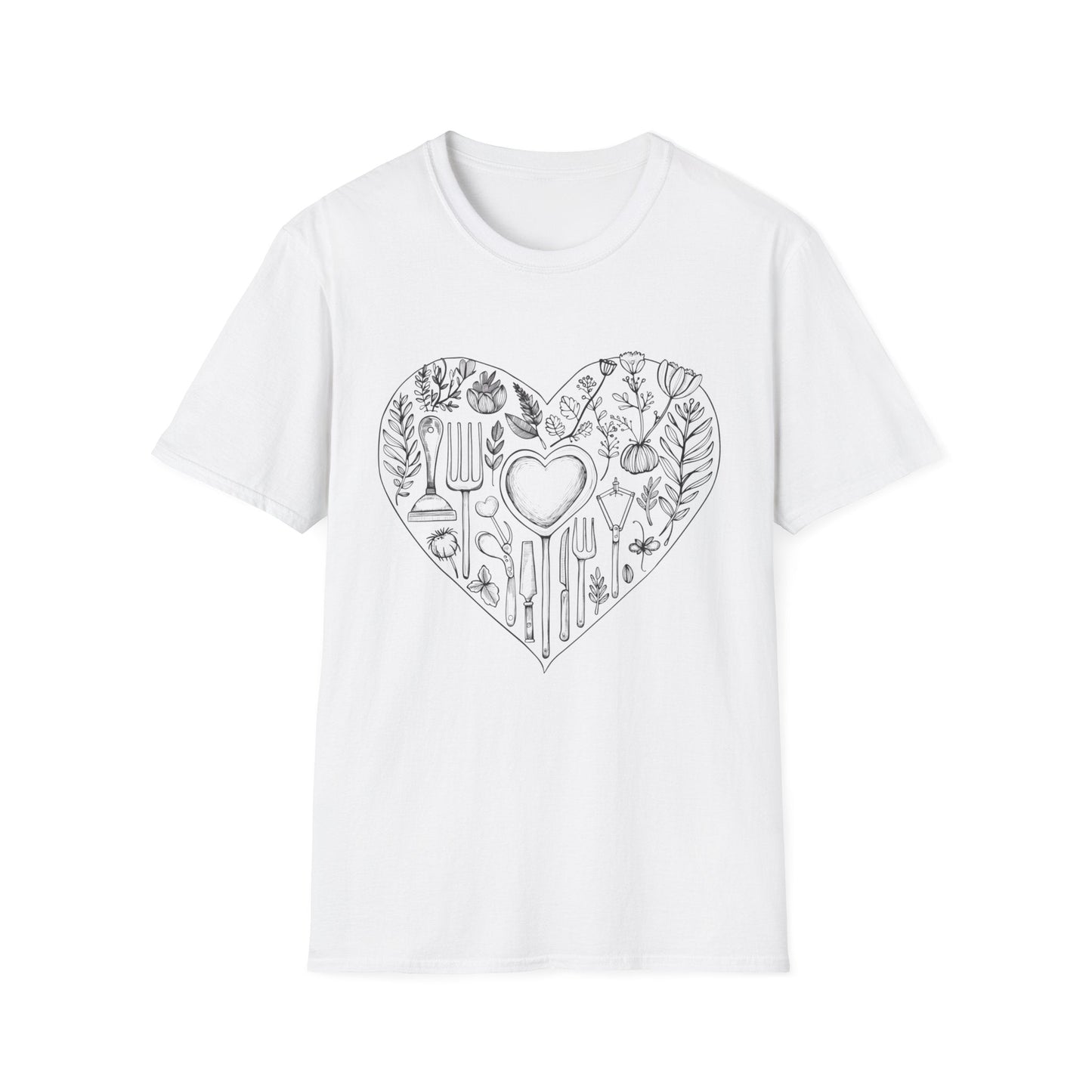 Gardening Heart T-Shirt