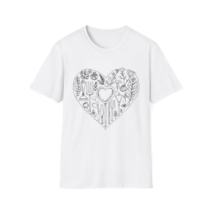 Gardening Heart T-Shirt