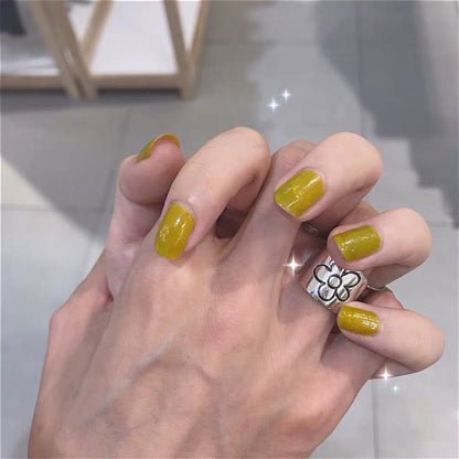 New Korean Style Flower Rings for Women Punk Trendy Vintage Plum Blossom Ring Small Daisy Flower Rings Party Couple Rings