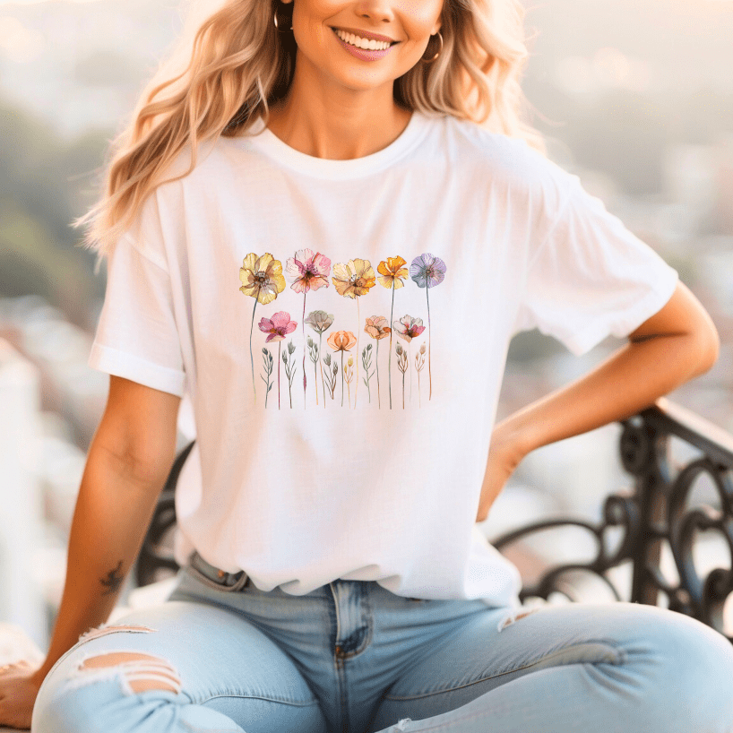 Flower Spectacle T-Shirt