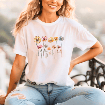 Flower Spectacle T-Shirt