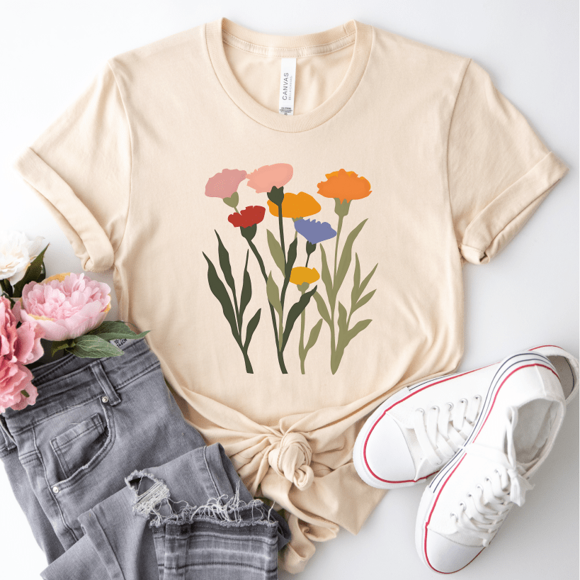 Pastel Wildflower T-Shirt