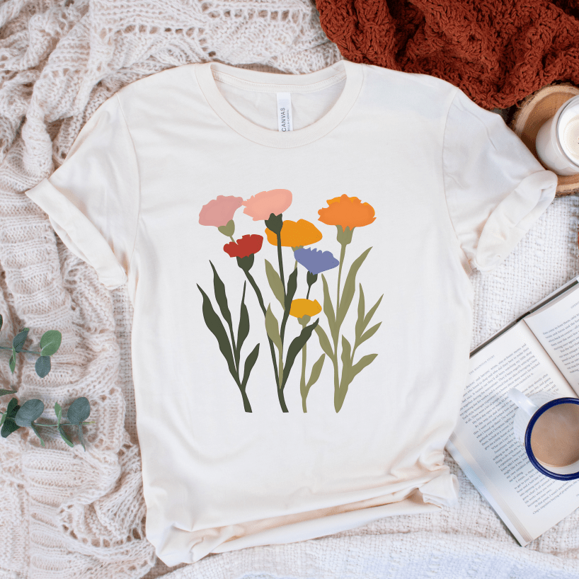 Pastel Wildflower T-Shirt