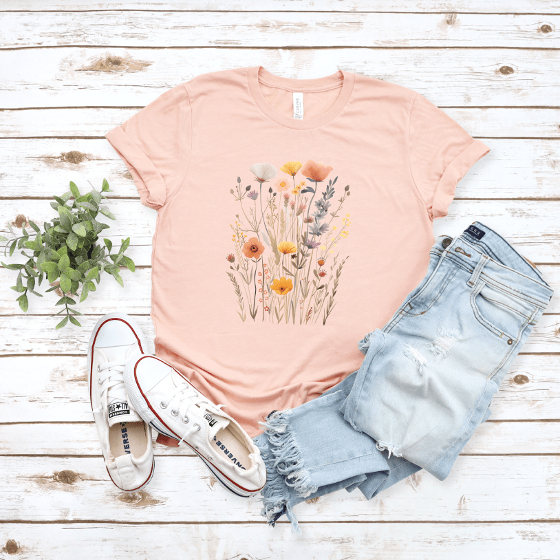 Wildflower Whimsy T-Shirt