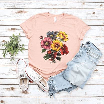 Colorful Bouquet T-Shirt