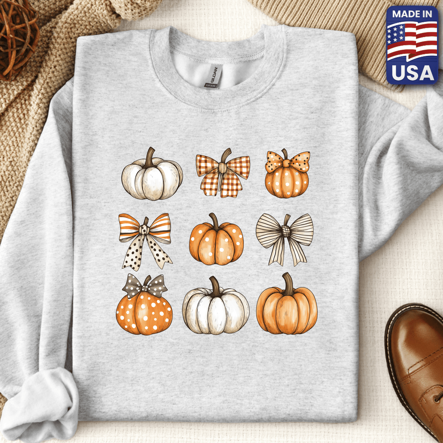 Pumpkin Queen of Autumn Crewneck