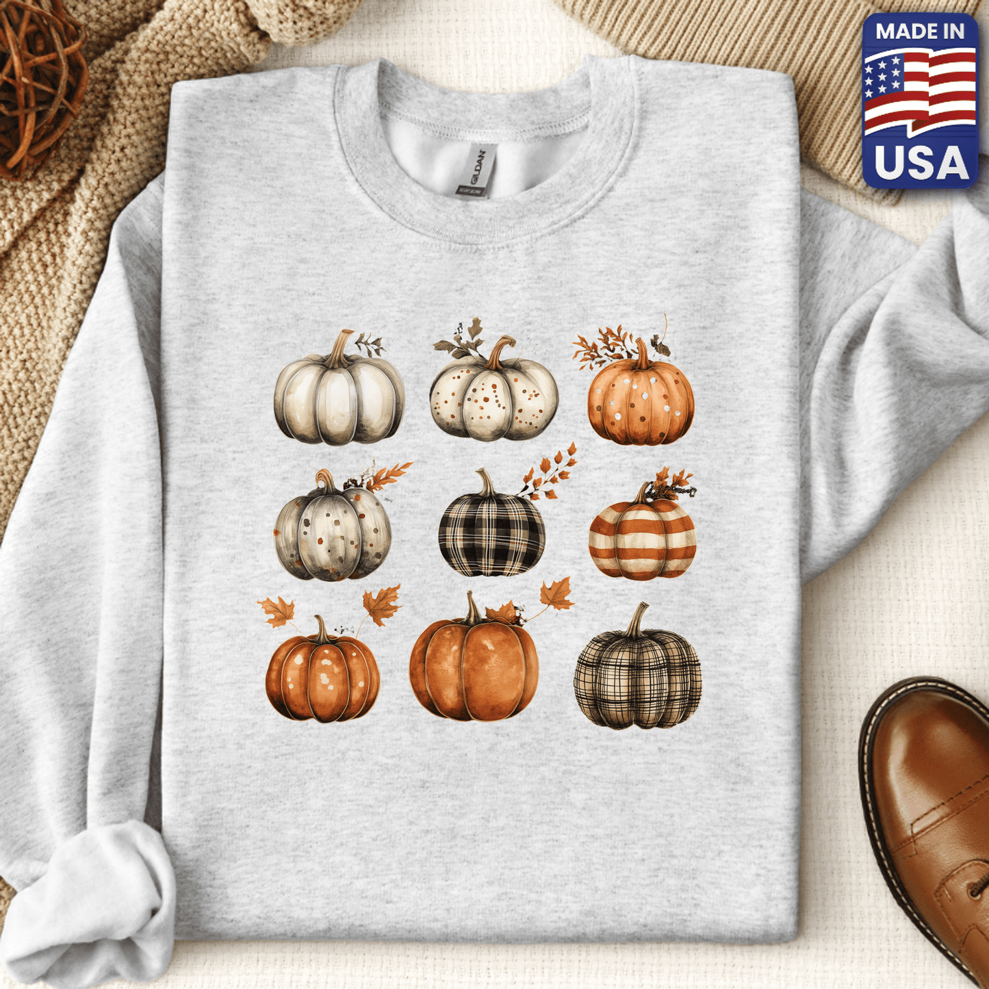 Cozy Pumpkin Crewneck