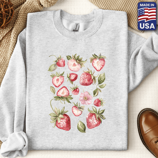 Strawberry Crewneck