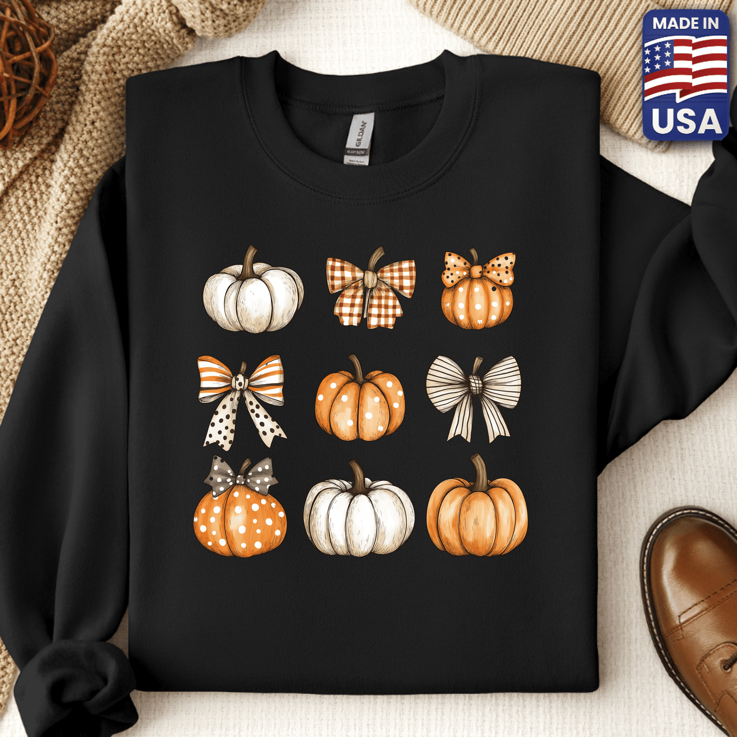 Pumpkin Queen of Autumn Crewneck