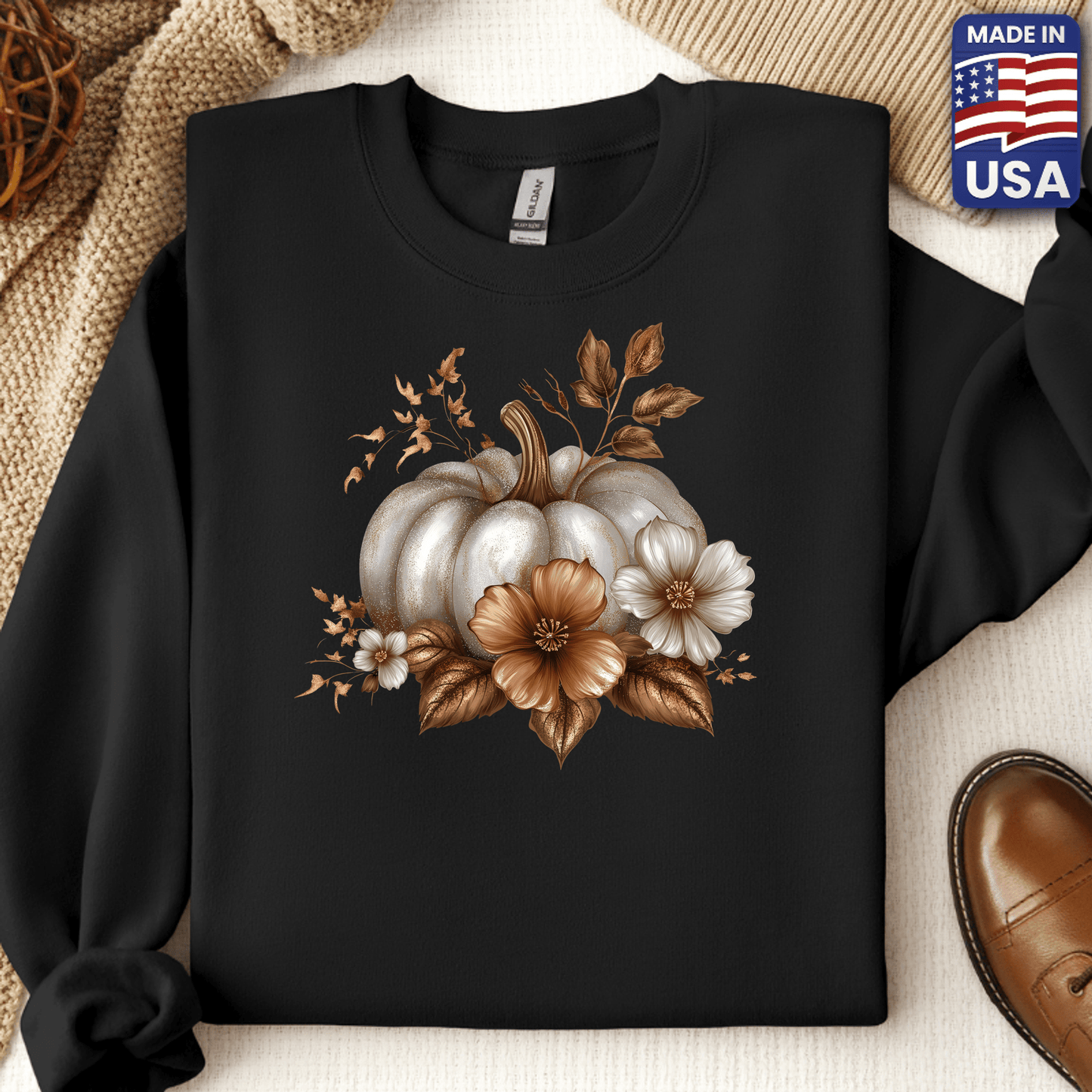 Pumkin Decor Crewneck