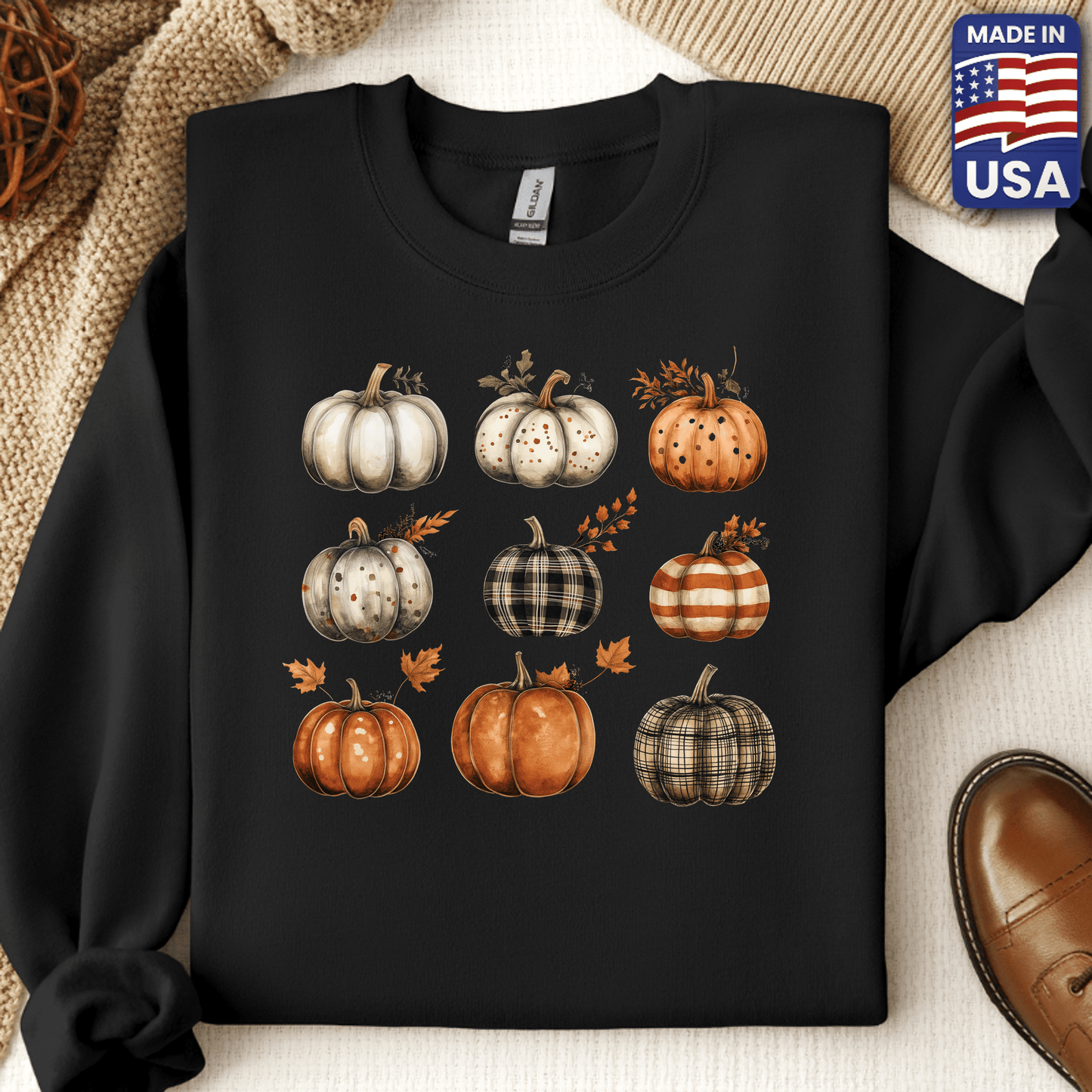 Cozy Pumpkin Crewneck