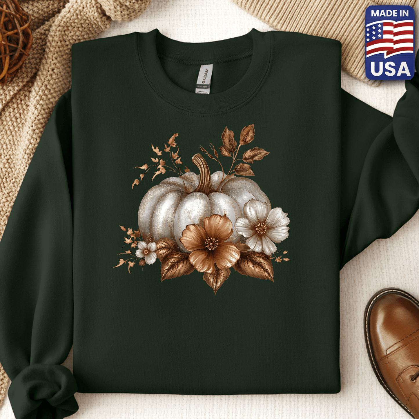 Pumkin Decor Crewneck