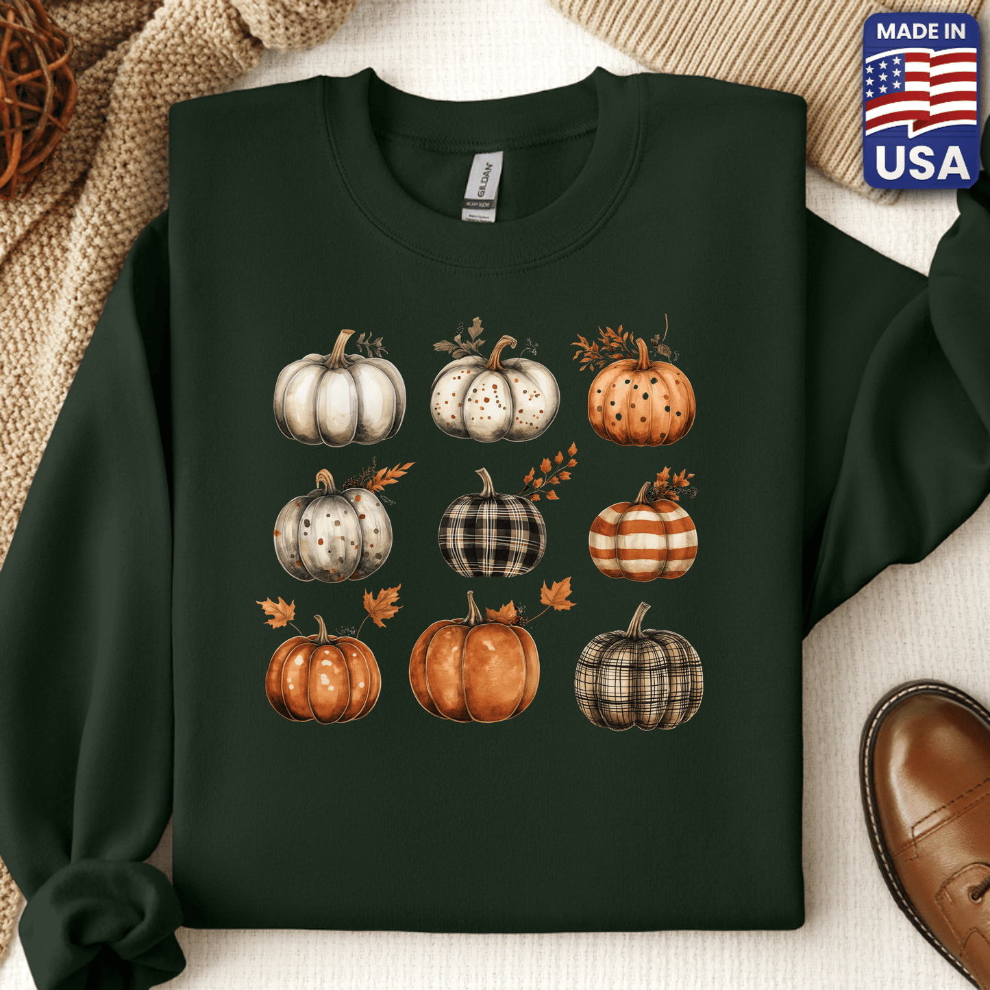 Cozy Pumpkin Crewneck